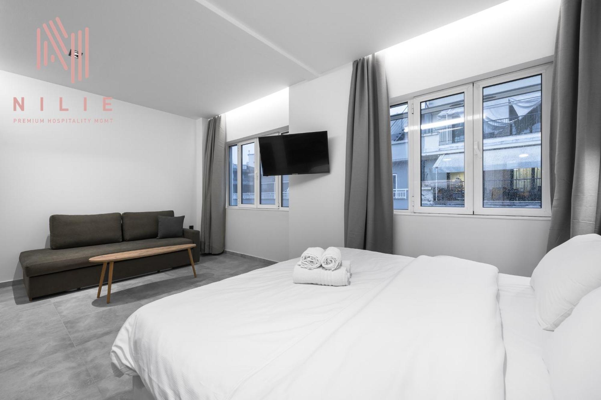 Ferienwohnung Pantheon, Nilie Hospitality Mgmt Thessaloniki Exterior foto