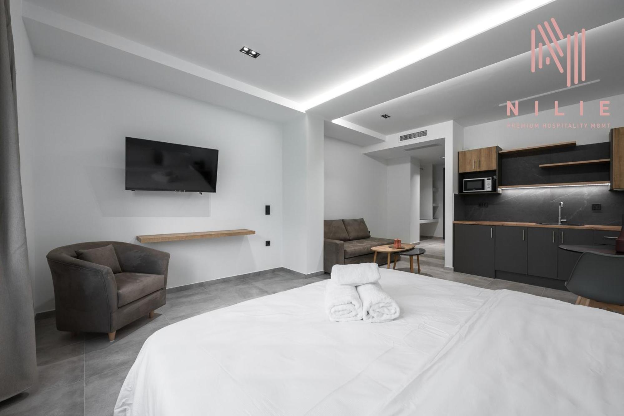Ferienwohnung Pantheon, Nilie Hospitality Mgmt Thessaloniki Exterior foto