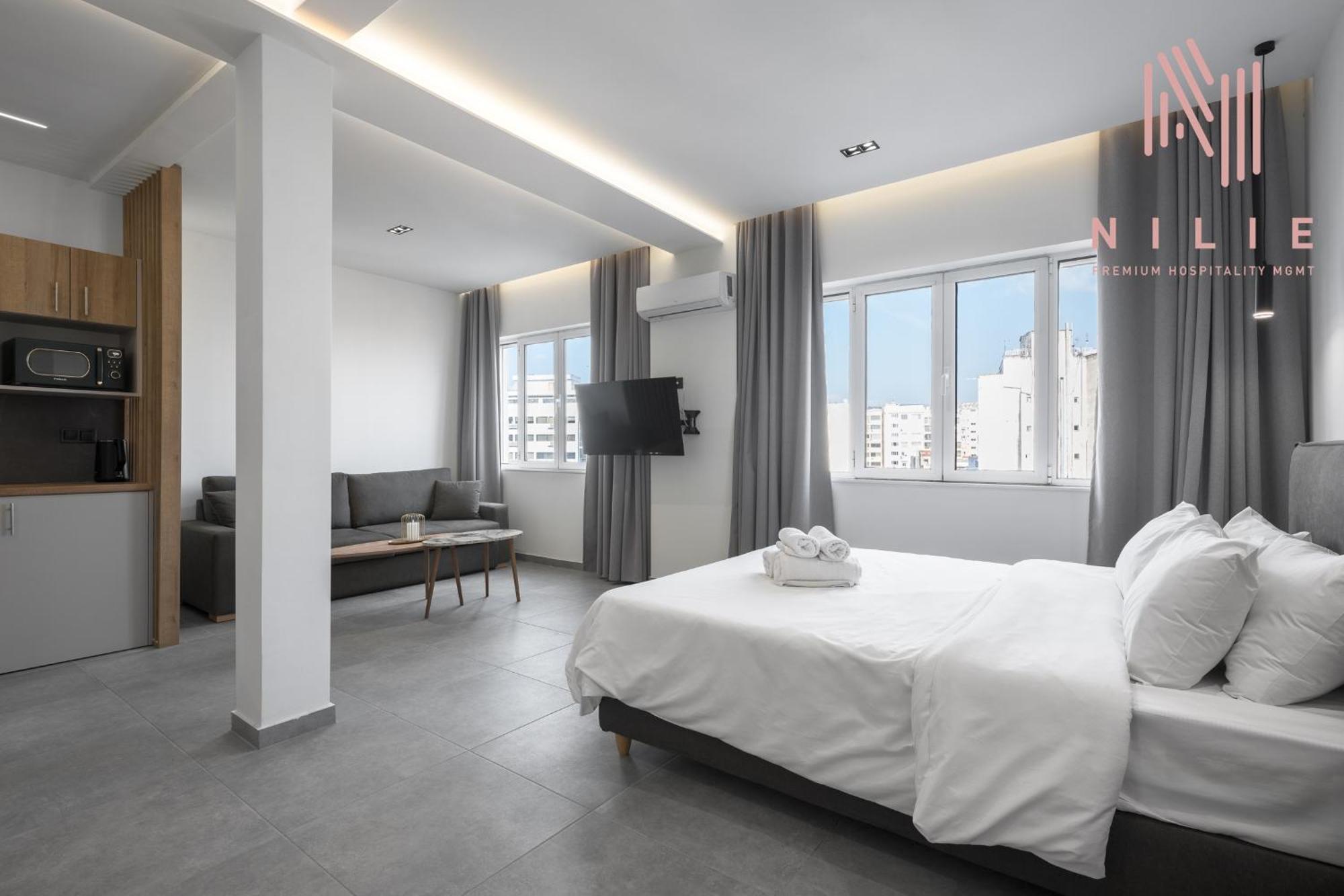Ferienwohnung Pantheon, Nilie Hospitality Mgmt Thessaloniki Exterior foto