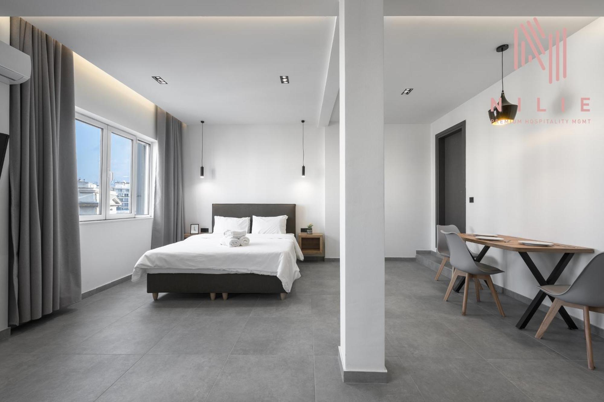 Ferienwohnung Pantheon, Nilie Hospitality Mgmt Thessaloniki Exterior foto